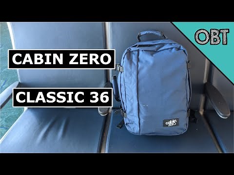 Cabin Zero Classic Backpack 36 Review (Minimalist Carry-on Backpack)