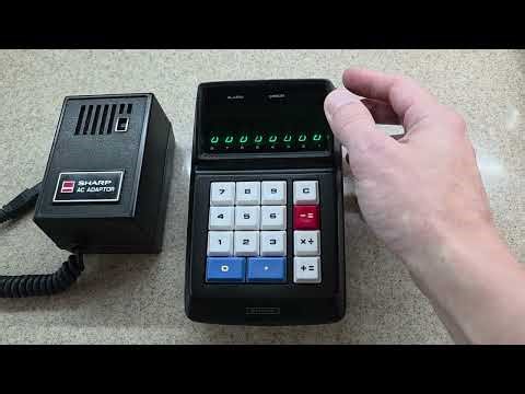 Calculator SHARP EL-8 Japan 1970