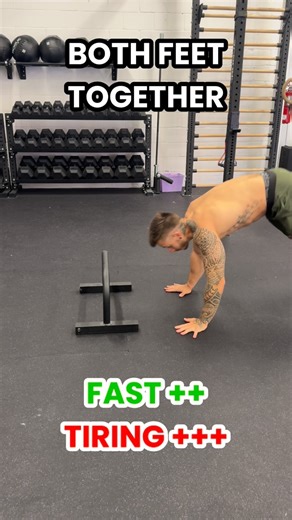 Want faster, smarter burpees? Try this 👇 ⚡ Both Feet Together – Quickest option, but drains energy fast 🐢 One Foot at a Time – Easier to pace, slower overall 🎯 One Foot Hips to the Side – Best balance of speed and control Pick your style based on the workout — sprint or sustain 💪 Which one do you use most? 👇 #crossfit #burpees #training #wod #fitness #technique #efficiency #crossfittraining #tips | Fabien Trainer