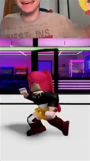 Rumi drops paint in Roblox Brookhaven - COFFIN DANCE SONG COVER #shrots