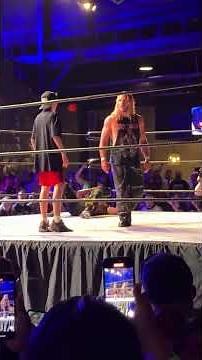 Brodie Lee Jr stops Joey Janela at GCW