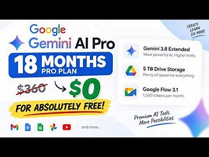 How to Get Google AI Pro FREE for 18 Months (Anyone Can Claim)