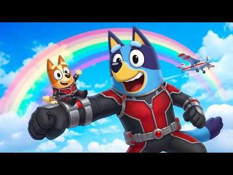 WOW! Did Bluey Turn into a Giant Ant-Man Superhero? | BLUEY FUNNY ANIMATION