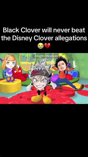 The ending is atrocious 😭💔 but I guess all good things must come to an end #blackclover #disney #anime #manga Credit to @fyn.xion