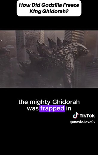 Godzilla vs King Ghidorah: The Freezing Battle Explained