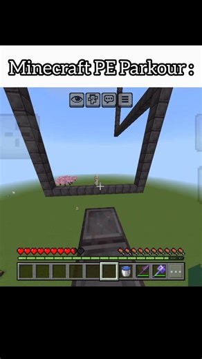 MCPE Mobile Parkour ! #minecraft #minecraftshorts