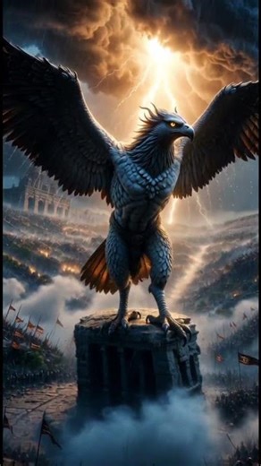 When Garuda Strikes: Mythical Beast vs Army #shorts #Garuda #aiart