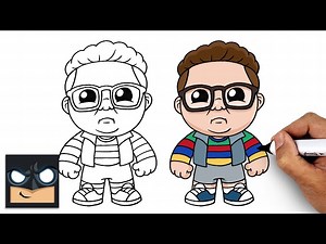 How to Draw Derek Turnbow | Stranger Things - Videos For Kids