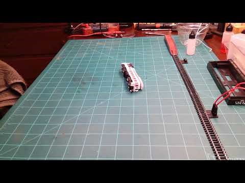 Bachmann N scale train cleaning