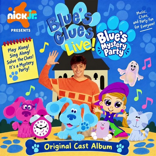 Blue's Clues Live! - Blue's Mystery Party Original Cast Album - We Just Got A Letter
