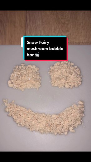 Glowing Snow Fairy Mushroom Bubble Bar Demo