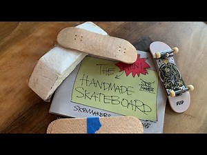 Build a DIY Fingerboard Mini Skateboard (Tech Deck)