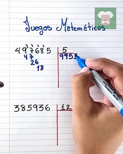 3.2M views · 101K reactions | Resuelve divisiones de una y dos cifras  | Juegos Matemáticos | Facebook