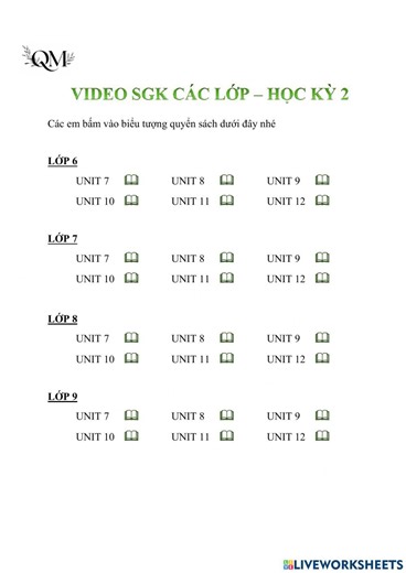 LINK video worksheet