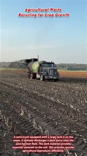 Agricultural Waste Recycling for Crop Growth