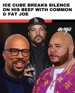 38K views · 618 reactions | Ice Cube, Common & Fat Joe's beef | Angie Martinez | Facebook
