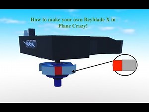 Plane Crazy BEYBLADE X Template Tutorial/Guide! Plane Crazy Roblox