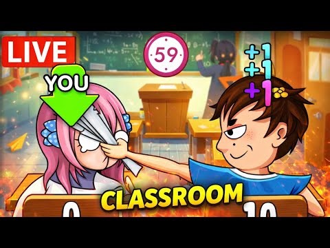 LIVE Classroom battle Challenge | Noob vs Pro 😈 Who Wins?