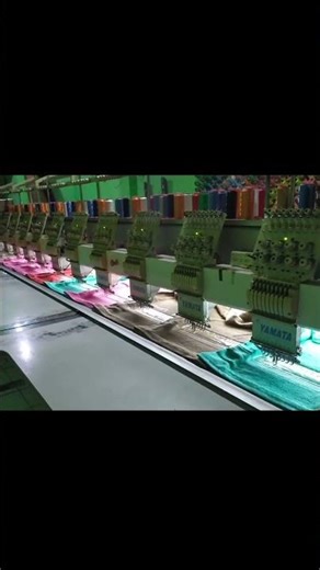 12-Head Embroidery Machine – Watch The Needles