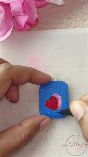 Easy wooden key tag #short #painting #HowToMakeWoodenKeytag #diy #handmadeart #woodworking #viral