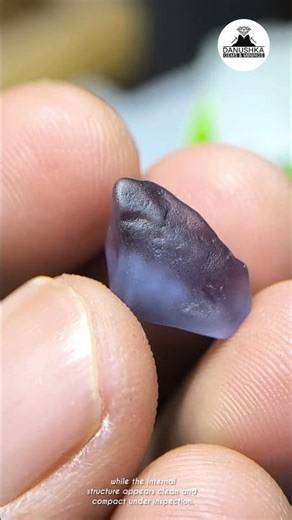Facet Grade Natural violetish blue Spinel Rough