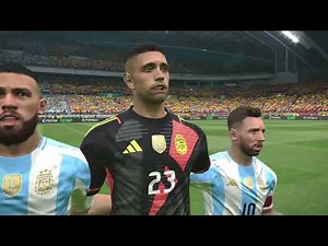 ARGENTINA VS SPAIN | Pes Video Gameplay Simulation 2026