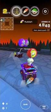 🧡🎂 Mario Kart Tour (Fire Rosalina 🩵🔥 Gameplay) Day 8 Quickplay Battle Balloon (15-7-2026) #shorts