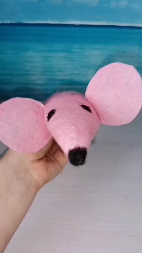 Мышка из фетра: Соберите свою мягкую игрушку