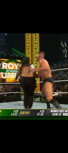 Roman Reigns Shows How to Break Gunter's Sleeper Hold Twice In A Row ! #OTC1 #RomanReigns