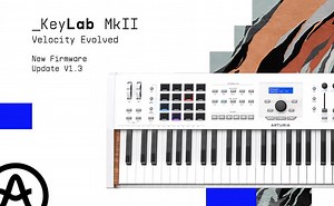Create custom velocity curves with KeyLab MkII's updated firmware