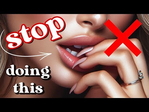 how to STOP biting your nails!