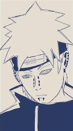 #howtodraw #pain #naruto #sasuke #sketches #anime #shorts #fyp