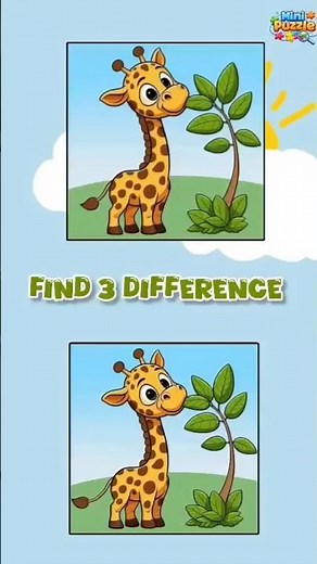 Find 3 difference #552 #findthedifference
