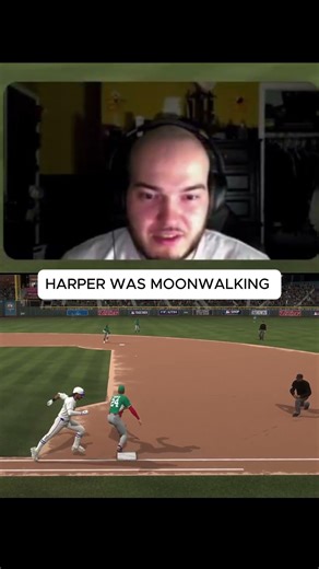 BRYCE HARPER WAS ON HARD KNOCKS?!?! #mlbtheshow26 #viral #funny #follow #mlb