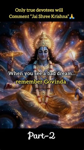 8 Powerful Names of God to Remember in Difficult Times | Part 2 🙏 #krishna #vishnu #sanatandharma