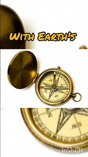 Why does a magnetic compass always points towards the north? #meteoritics #youtube #shorts #gaming