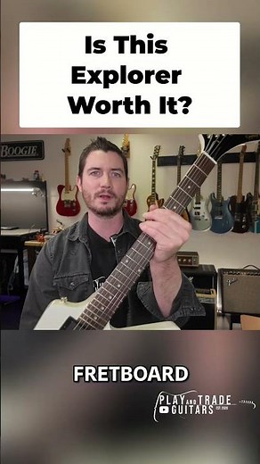 Is This 80s Explorer Guitar WORTH IT? Honest Review & Demo!