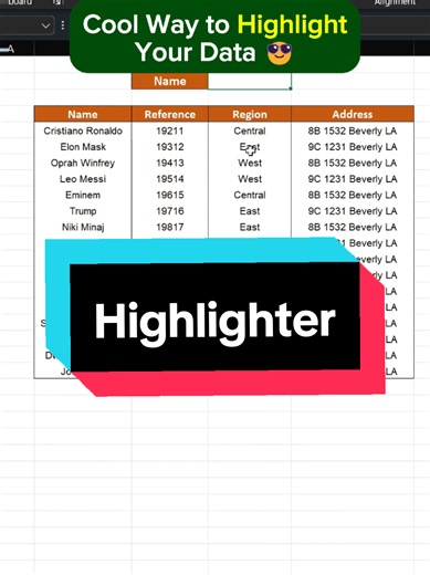Excel Highlighter Hack for Quick Data Formatting