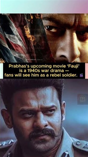 Prabhas ‘Fauji’ War Drama 🔥 | Rebel Soldier in 1940s Setting