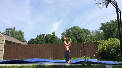 Slow Motion Trampoline Tricks and Foam Pit Flips