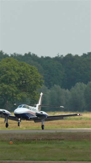27K views · 919 reactions | Cessna T303 Crusader | D-ITPJ | Landing at Teuge Airport | Propeller Time | Facebook