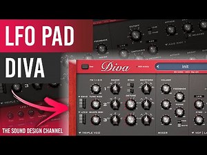 DIVA Tutorial | Beautiful LFO PAD | Sound Design
