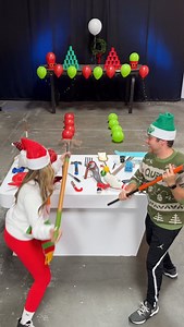 A Christmas Balloon Battle! | Josh Horton