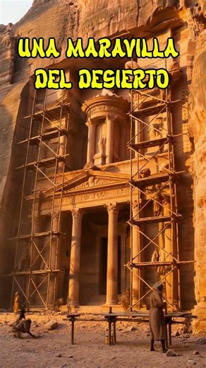 Construcción de PETRA en TIMELAPSE | Cómo los Nabateos Tallaron la Ciudad en la Roca