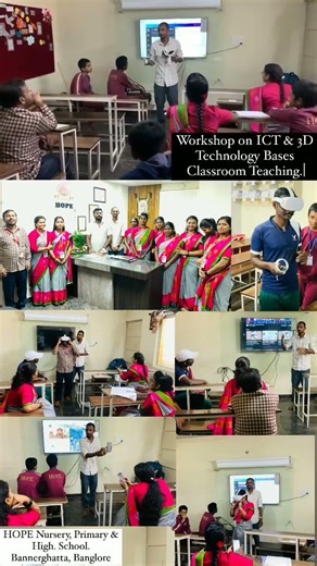 Workshop on ICT in education & 3D Technology based teaching learning || Banglore