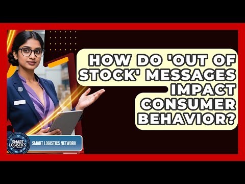 How Do 'out Of Stock' Messages Impact Consumer Behavior? - Smart Logistics Network