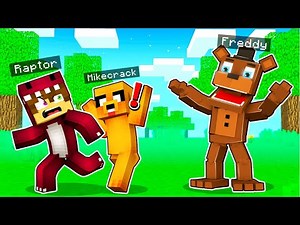 ESCAPA DE LOS ANIMATRONICOS 😱 FIVE NIGHTS AT FREDDY en MINECRAFT