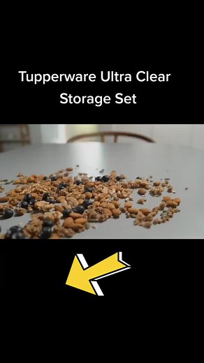 Tupperware Ultra Clear Storage Set