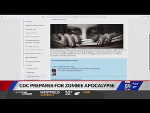 CDC on zombie apocalypse