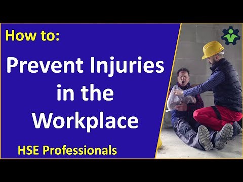 How to Prevent Injuries in the Workplace